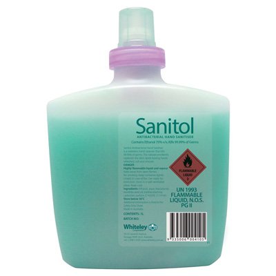Whiteley Sanitol - 1Ltr (x6) - Hand Sanitiser
