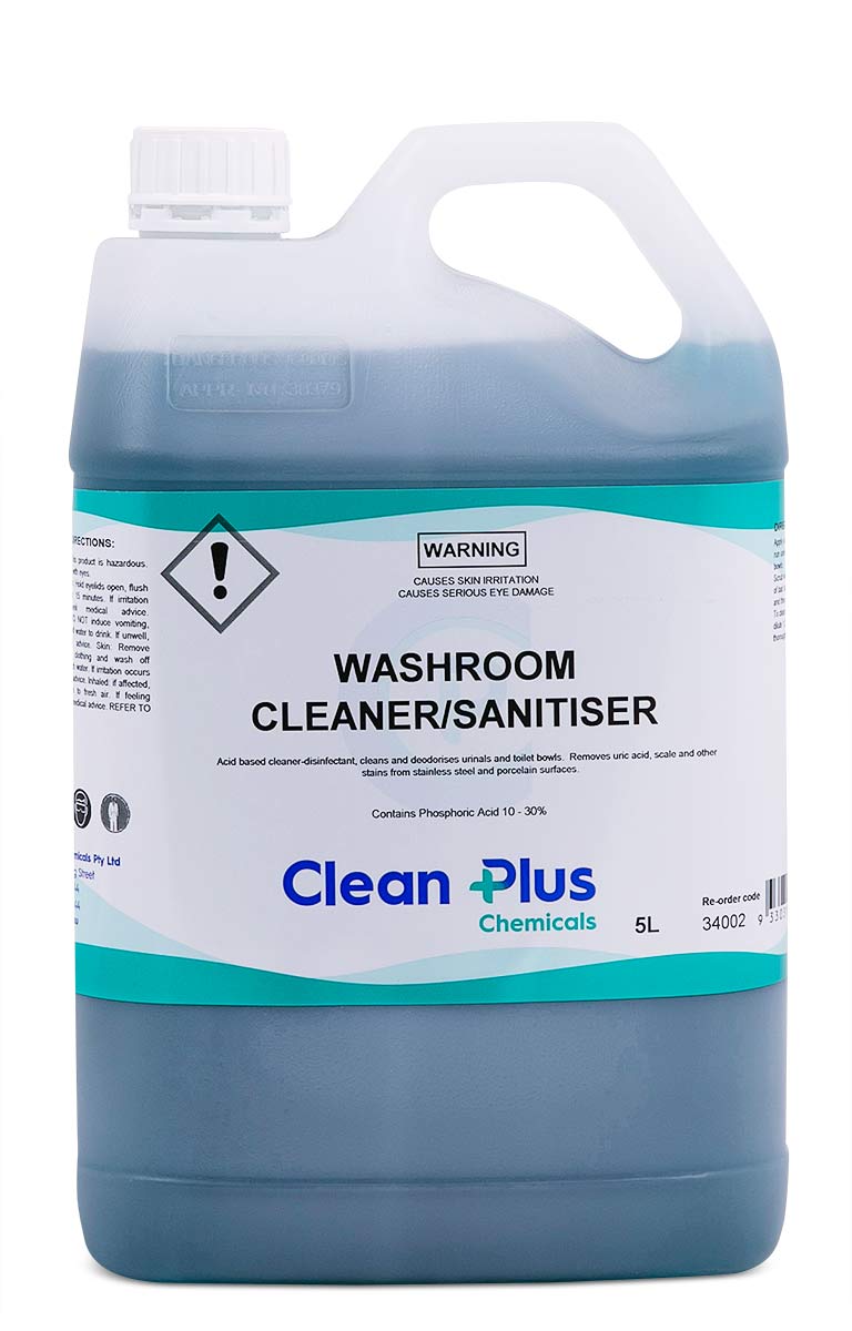 Clean Plus Washroom Cleaner Sanitiser 5L