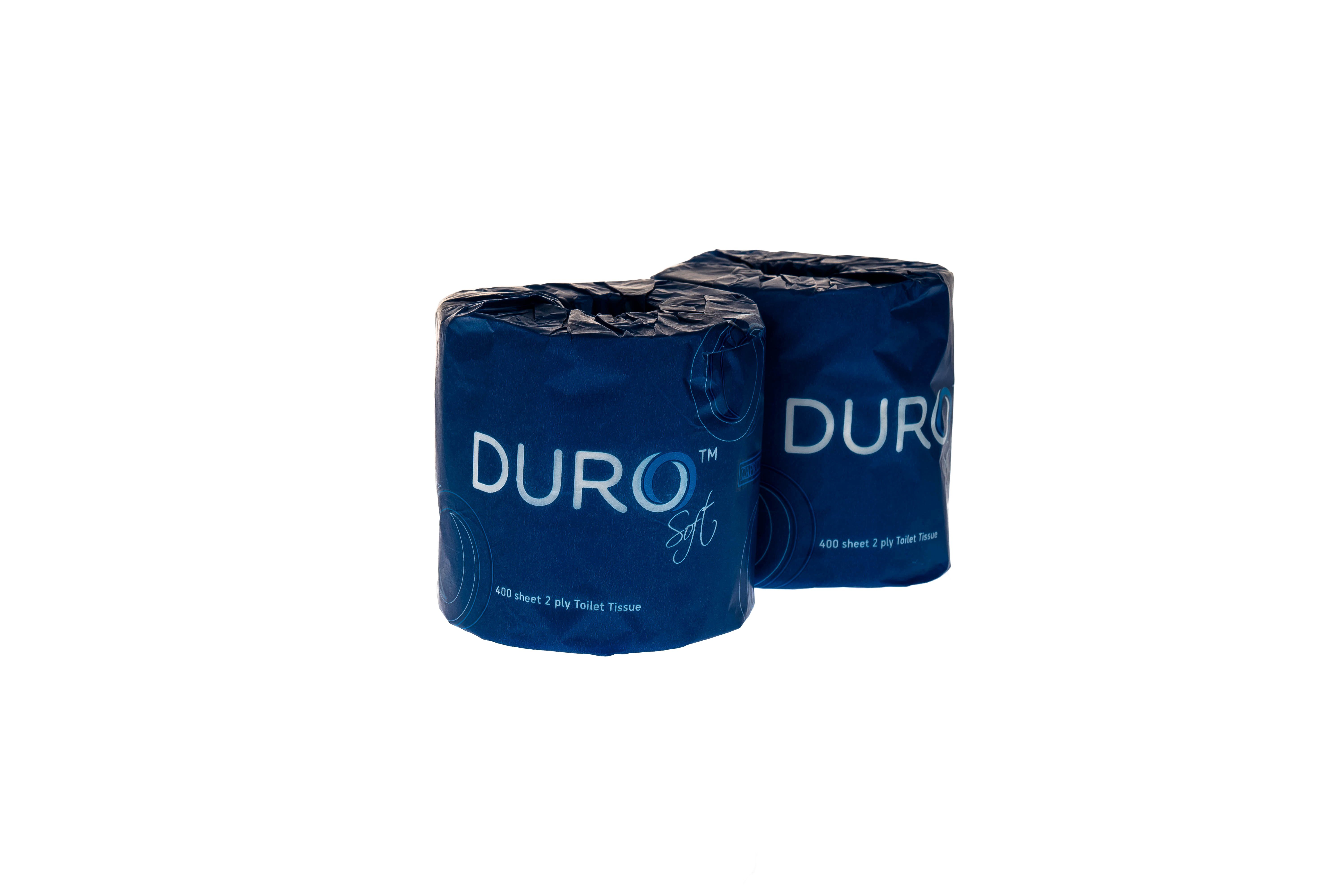 Caprice Duro Toilet Rolls 2Ply 400sheets - 48 Rolls per cart