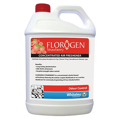 Whiteley Florogen Strawberry - Air Freshener - 5Ltr