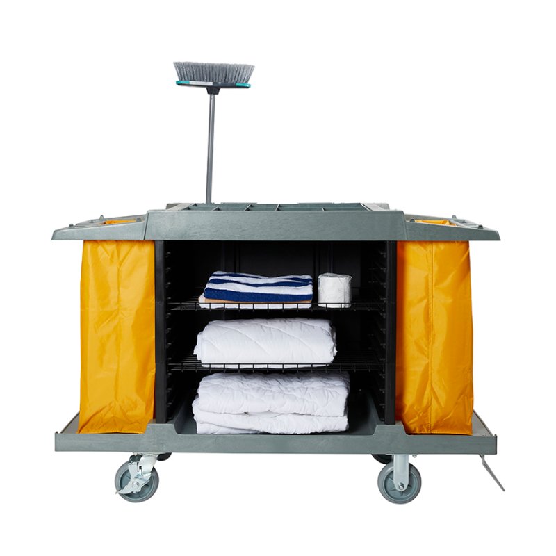 Compass Compact Open Front Housekeeping HK Trolley