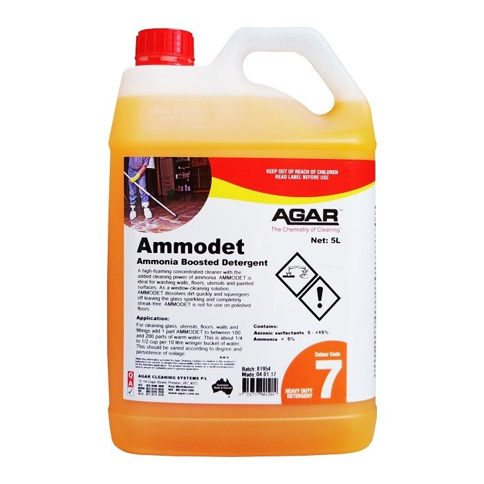 Agar Ammodet - High Foam Detergent  - 5Ltr