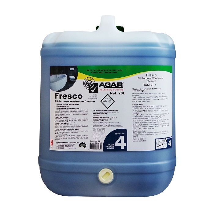 Agar Fresco - All Purpose Washroom Cleaner - 20Ltr