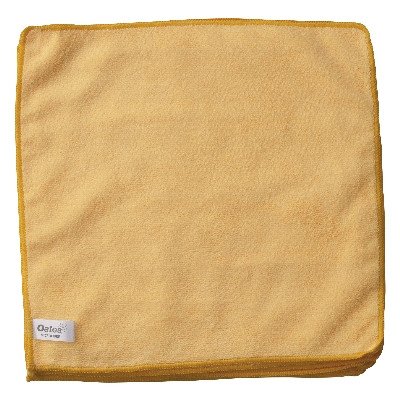 Microfibre Cloth Oates Value Pack Yellow, 35cm x 35cm 10/pk