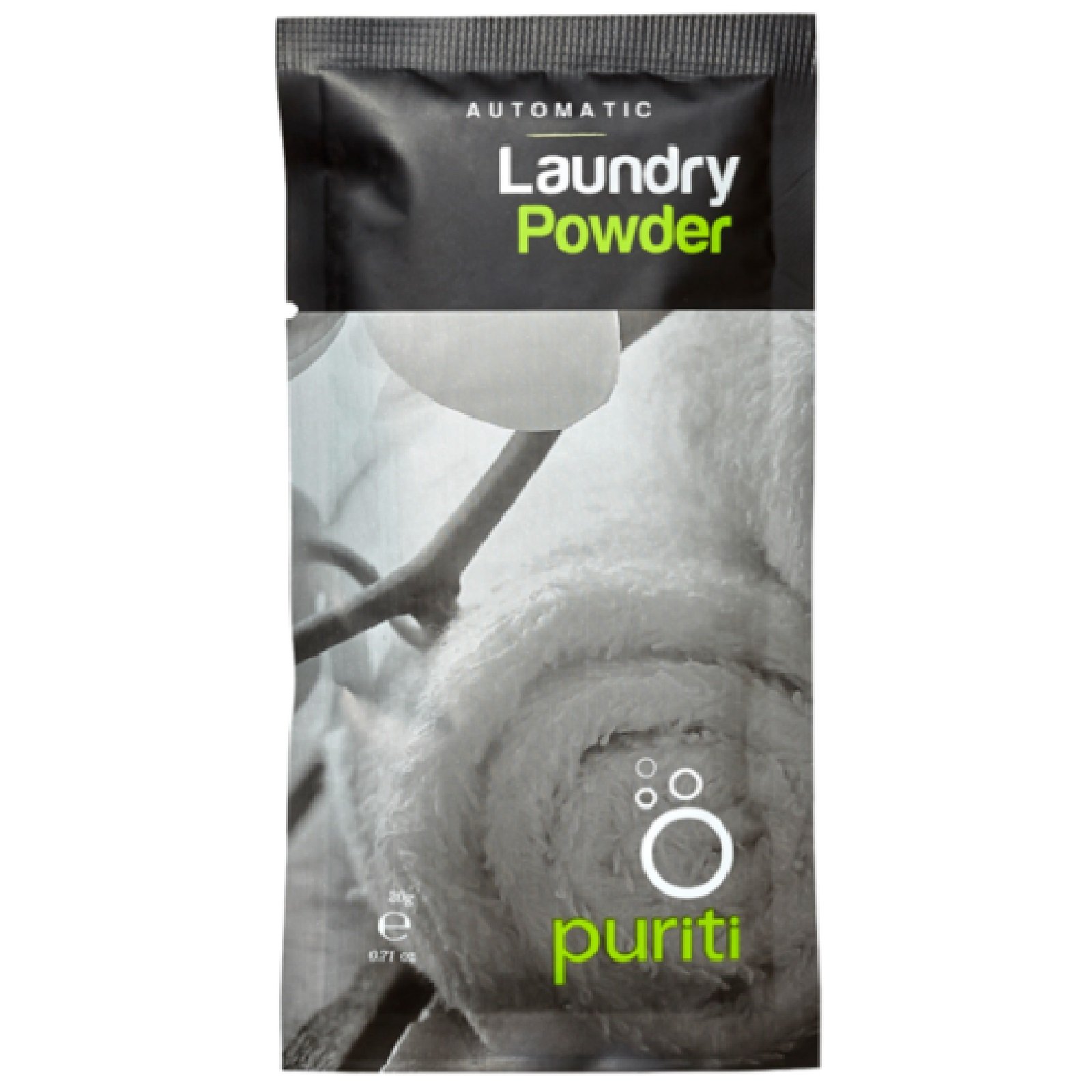 Laundry powder Sachet Bio-Degradable Formulation 20mlx500