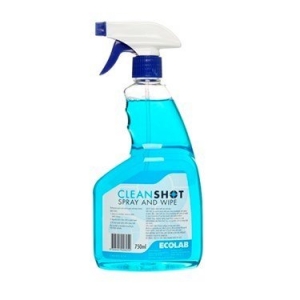 Ecolab Cleanshot Spray & Wipe - All Purpose Cleaner - 750ml