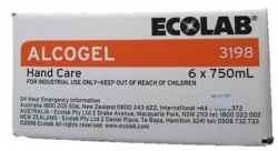 Ecolab Alcogel  - Sanitiser - 750ml x 6/CTN