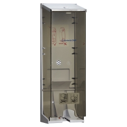 Dispenser KC Triple Toilet Roll Holder CLEAR Lockable