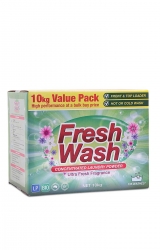 Clean Plus Fresh wash Laundry Powder 10KG-Box