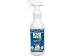 Enzyme Wizard 1L RTU Multi-Purpose Bathroom & Kitchen Spray and Wipe