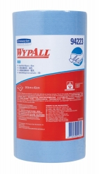 WYPALL 94223 X60 Small Roll Wi per , Blue 24.5cm x 42cm, 80 Wi per s per Roll, 6