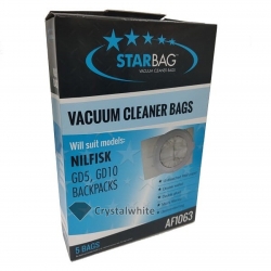 Paper Bag - For Nilfisk GD5 - 5/pack