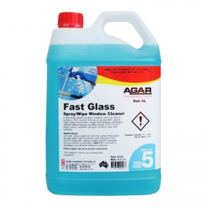 Agar 5Ltr Fast Glass - Glass Cleaner