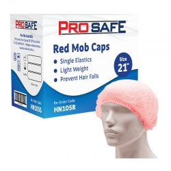 Austar Hair Net RED  21' Crimped 1000pcs