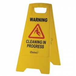 Safety Sign A-Frame "Cleaning In Progress"