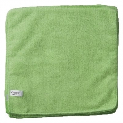 Microfibre Cloth Oates Value Pack Green, 35cm x 35cm, 10/pk