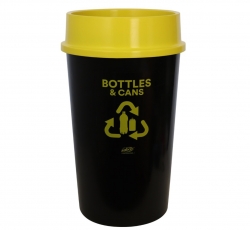 Sabco Recycling Station Kit 60L Yellow - Bottles & Cans