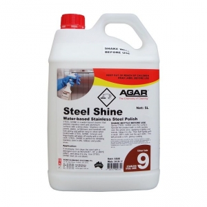 Agar Steel Shine - Stainless Steel Polish - 5Ltr